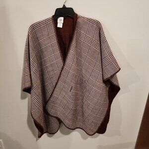 CAbi Style #4225  -  Plaid Winter Wrap  - Size M/L